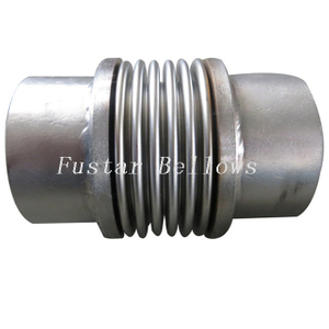 Competitive Price 1-1/2" Stainless Steel SS316 Butt-welded Axial Metal Universal Bellow Compensator