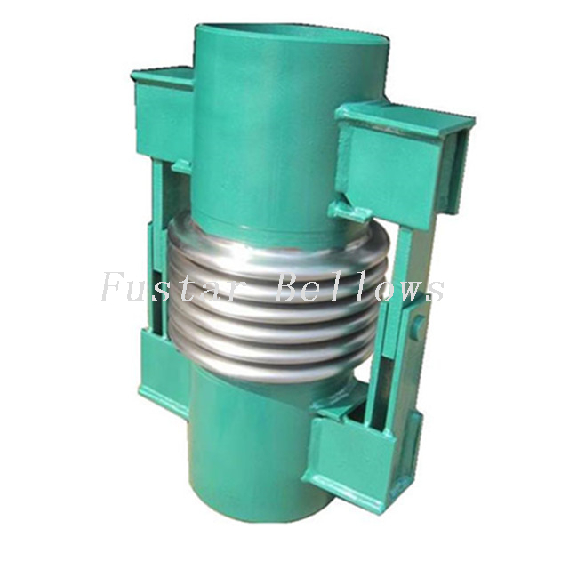 Welded connection angular hinged expansion joint 