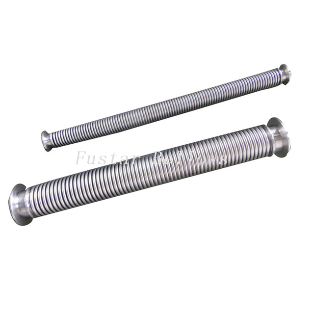 SS304 KF(NW) flange clean vacuum hose 