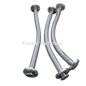 High quality best price OEM manufacture dn 25 stainless steel SS304 slip on flange metal flexible hose