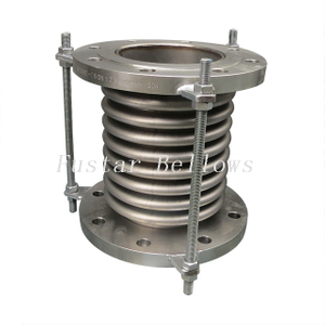 DN125-250MM BS EN1092 PN10 Flange End Expansion Joint 