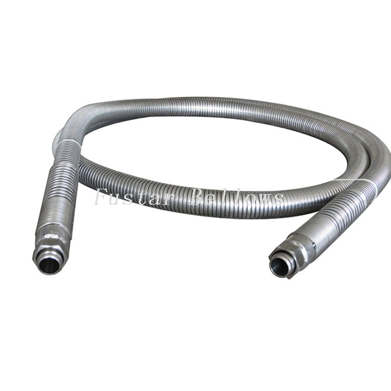 Metric thread system (M) ball end seal joint thread metal flexible hoses 