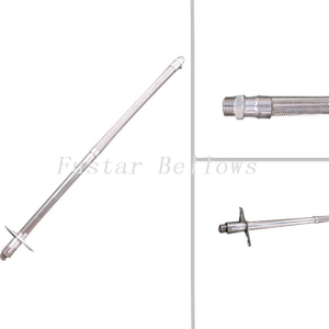 FM approved fire sprinkler flexible hose without bracket 