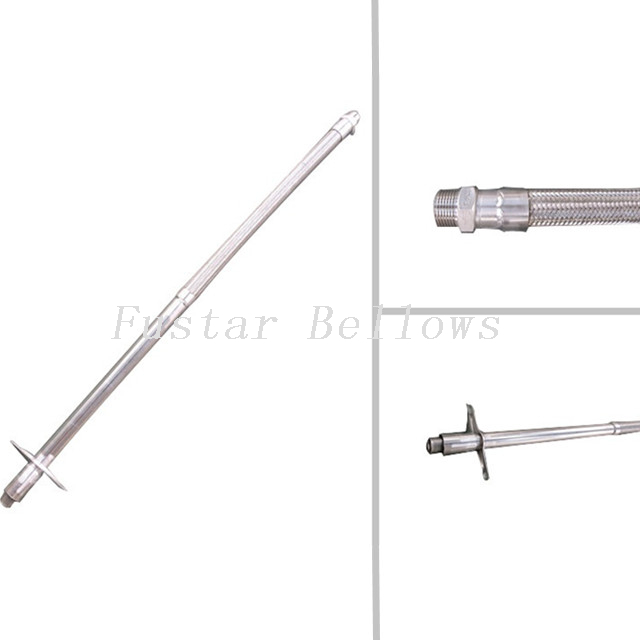 FM approved fire sprinkler flexible hose without bracket 
