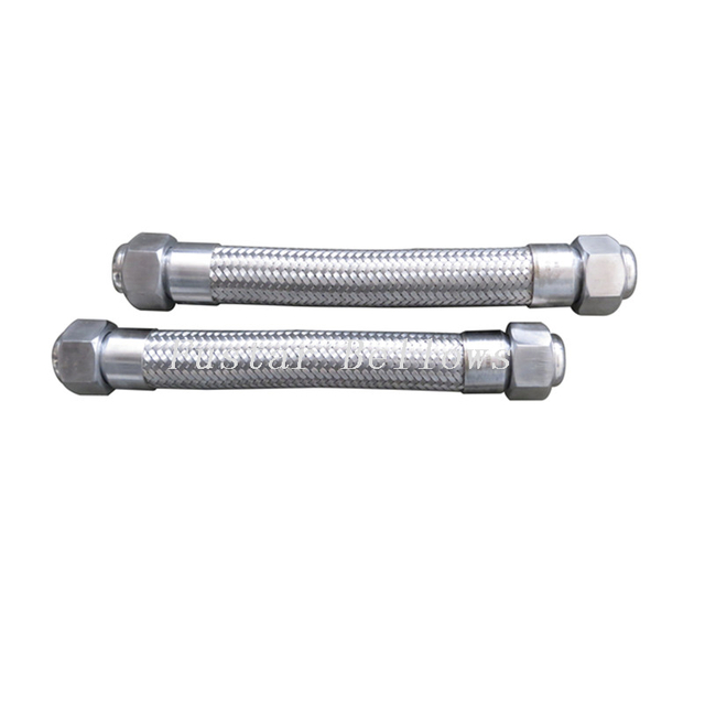 Metric thread system (M) ball end seal joint thread metal flexible hoses 