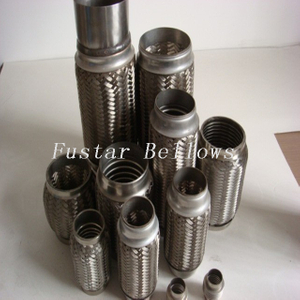 SS304 201 flexible car exhaust bellows 