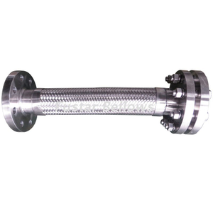 China hot sell 300 series stainless steel 316l plate flange flexible metal bellow hose 