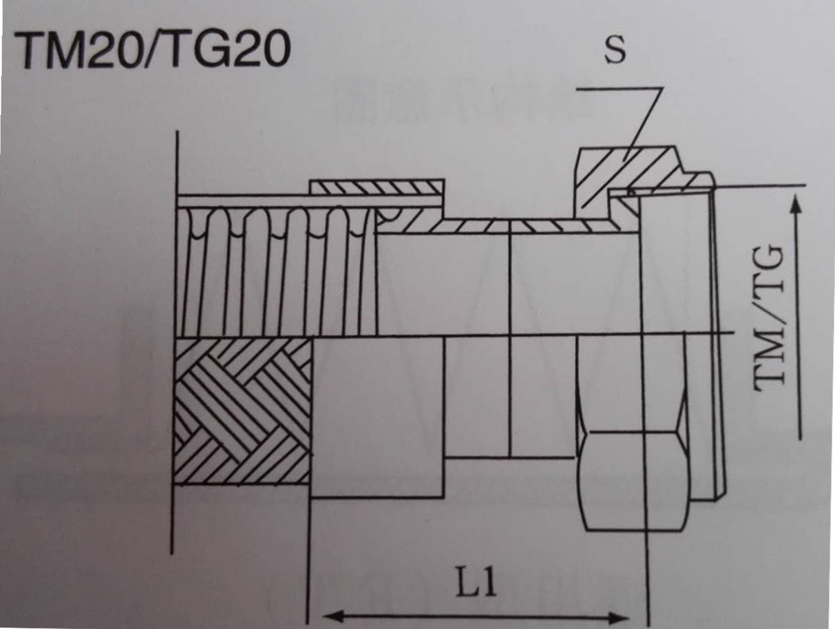 drawing,plain thread flexible metal hose.jpg