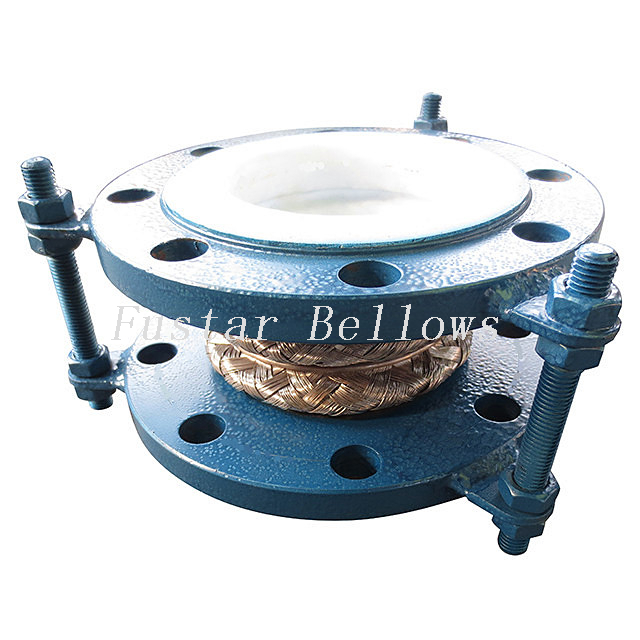 4”--200mm Braided PTFE Expansion Joint 