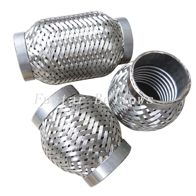 SS304 201 flexible car exhaust bellows 