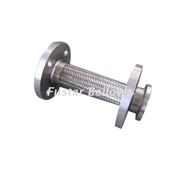 DN6 To 800MM Stainless Steel 304 High Pressure ANSI Loosen Flanged Ends Flexible Metal Hose 