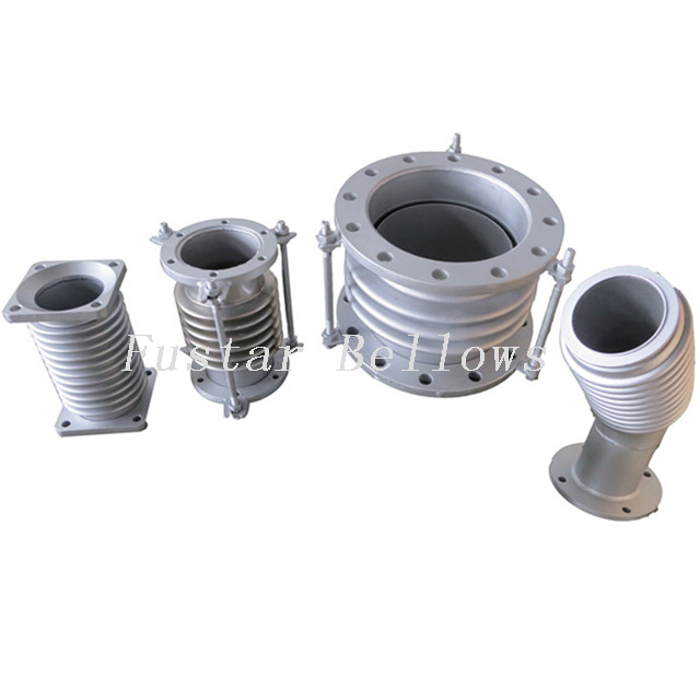 Flexible stainless steel generator engine exhaust bellows