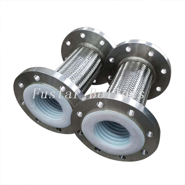 DN80-300MM PTFE Lined Flexible Metal Hose 