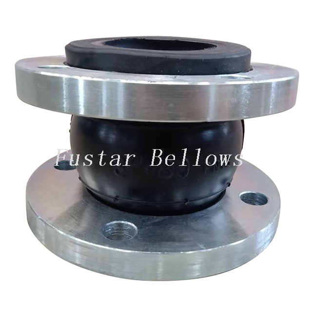DN40-DN300mm ANSI Galvanized Flange NBR Rubber Expansion Joint