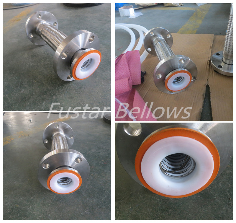 PTFE lined metal hose