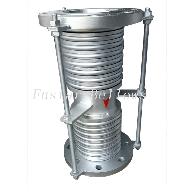 DN150-540MM German Standard DIN PN40 Flanged Bellow Expansion Joint 