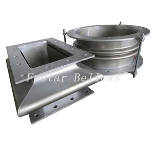 Customized Metallic Flange Rectangular Expansion Joint 