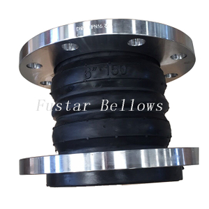 DN150-230mm EPDM Rubber Expansion Joint 
