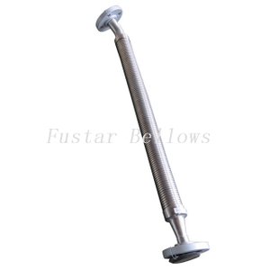 DN32-1020MM ANSI carbon steel flanged flexible interlock hose