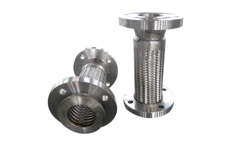 SS321-2-Inch-Corrugated-Welding-neck-Flange-Flexible-Metal-Bellow-Hose