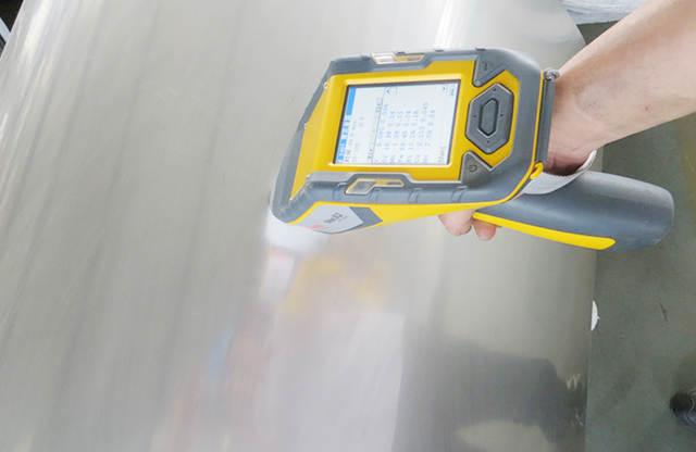 Handheld metal material analyzer testing product